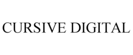 CURSIVE DIGITAL trademark