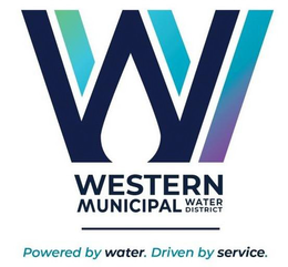 WW WESTERN MUNICIPAL WATER DISTRICT POWERED BY WATER. DRIVEN BY SERVICE. trademark