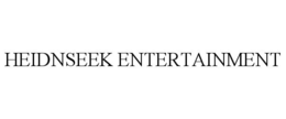 HEIDNSEEK ENTERTAINMENT trademark