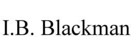 I.B. BLACKMAN trademark