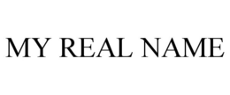 MY REAL NAME trademark