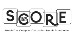 SCORE RICH KELLER STAND-OUT CONQUER OBSTACLES REACH EXCELLENCE trademark