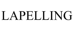 LAPELLING trademark