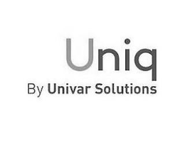 UNIQ BY UNIVAR SOLUTIONS trademark