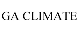 GA CLIMATE trademark