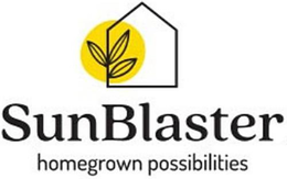 SUNBLASTER HOMEGROWN POSSIBILITIES trademark