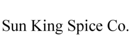 SUN KING SPICE CO. trademark