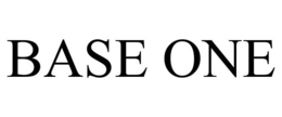 BASE ONE trademark