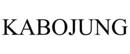KABOJUNG trademark