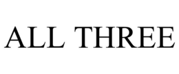 ALL THREE trademark
