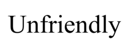 UNFRIENDLY trademark