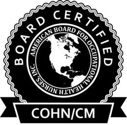 BOARD CERTIFIED AMERICAN BOARD FOR OCCUPATIONAL HEALTH NURSES, INC. COHN/CM trademark