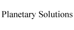 PLANETARY SOLUTIONS trademark