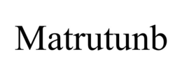 MATRUTUNB trademark