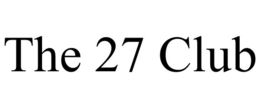 THE 27 CLUB trademark