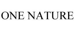 ONE NATURE trademark