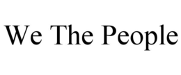 WE THE PEOPLE trademark