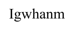 IGWHANM trademark