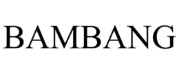 BAMBANG trademark