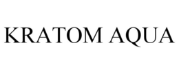 KRATOM AQUA trademark