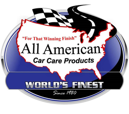 "FOR THAT WINNING FINISH" ALL AMERICAN CAR CARE PRODUCTS WORLD'S FINEST SINCE 1980 trademark