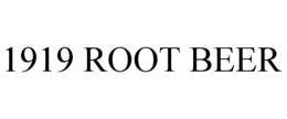 1919 ROOT BEER trademark