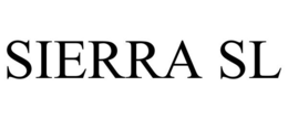 SIERRA SL trademark