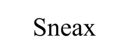 SNEAX trademark