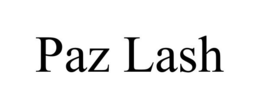 PAZ LASH trademark