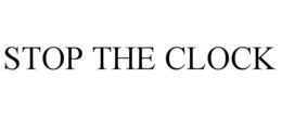 STOP THE CLOCK trademark