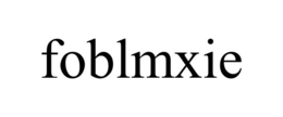FOBLMXIE trademark