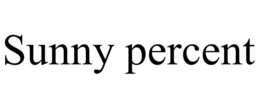 SUNNY PERCENT trademark