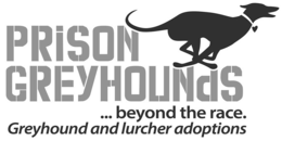 PRISON GREYHOUNDS ... BEYOND THE RACE. GREYHOUND AND LURCHER ADOPTIONS trademark