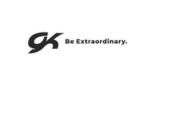 GK BE EXTRAORDINARY. trademark
