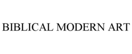 BIBLICAL MODERN ART trademark