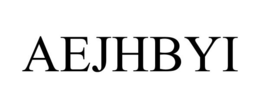 AEJHBYI trademark