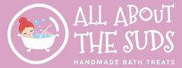 ALL ABOUT THE SUDS HANDMADE BATH TREATS trademark