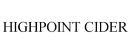 HIGHPOINT CIDER trademark