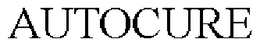 AUTOCURE trademark