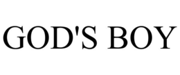 GOD'S BOY trademark