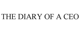 THE DIARY OF A CEO trademark
