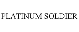 PLATINUM SOLDIER trademark
