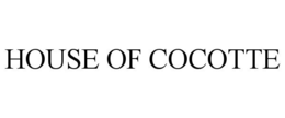HOUSE OF COCOTTE trademark