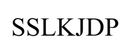 SSLKJDP trademark
