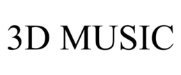 3D MUSIC trademark