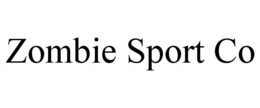 ZOMBIE SPORT CO trademark