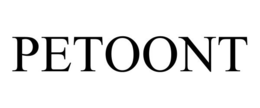 PETOONT trademark
