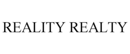 REALITY REALTY trademark