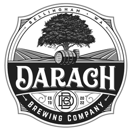 DARACH BREWING COMPANY BELLINGHAM · WA ESTD 2022 DBC trademark