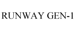 RUNWAY GEN-1 trademark